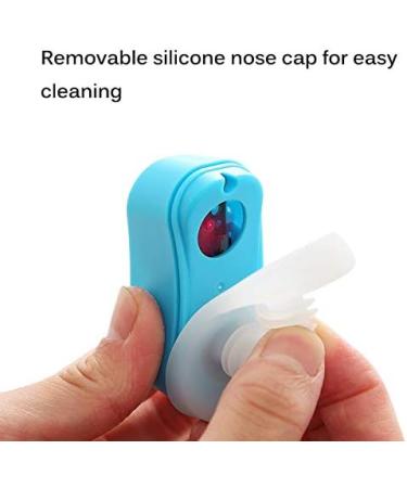 AISHFP Electric Anti-Snore Device | USB Rechargeable Stop-Snoring Device for Comfortable Sleep | Blue - Buy Online on SooperMarket.com