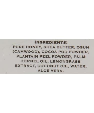 RA Cosmetics 100% Black Soap with Lemon Grass - Natural Skin Care 5 oz | Buy Internationally - Buy Online on SooperMarket.com