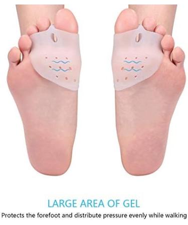 Pocreation Gel Bunion Pads - 2 Pack Bunion Protectors for Big Toe Cushion | Bunion Pain Relief Guards Reduce Rubbing Pain - Buy Online on SooperMarket.com
