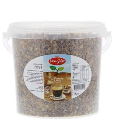 Kandis sugar brown bucket 2.5 kilos