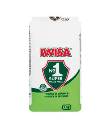 Iwisa Maize Meal Super 1 kg 1 kg (Pack of 1)