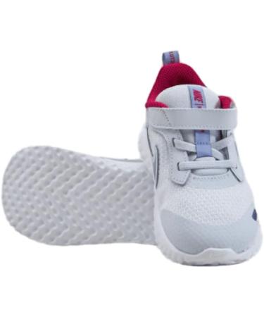 Buy NIKE Revolution 5 Gym Shoe 23.5 EU Football Grey/Purple Pulse/Fireberry/White | International Shipping Available - Buy Online on SooperMarket.com