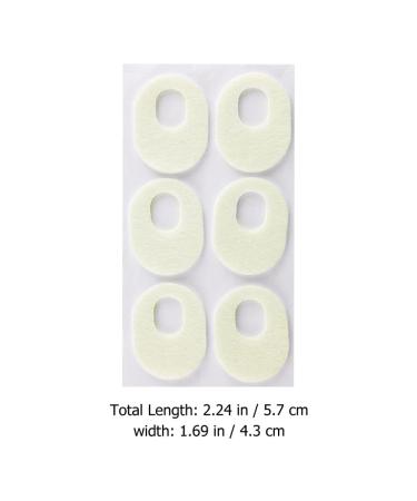 COHEALI Self-Adhesive Foam Toe and Foot Protectors - Pack of Cushions Pads for Moleskin, Suitable for Feet, Foam Stickers Sheets for Protection - Buy Online on SooperMarket.com