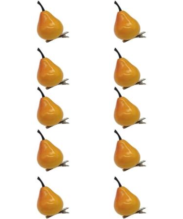 JSGHGDF Simulation Fruit Hairclip Set of 10 for Girl Carnivals Party Hair Pin Girl Women Cute Hair Clip Kids Dress Up Barrettes Strawberry - Buy Online on SooperMarket.com