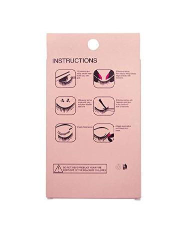 Jane Choi 3D Reusable False Eyelashes - 4 Pairs Handmade Dramatic Lashes with Eyelash Clip (G107) | Long & Thick Makeup Extension - Buy Online on SooperMarket.com