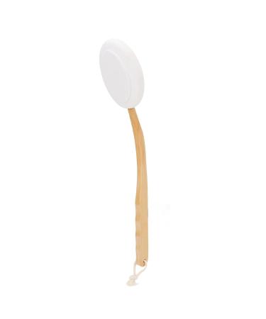 Lotion Applicator with 6 Replacement Heads - Long Handle Shower Back Scrubber for Men and Women - Professional Back Brush for Home Use - Buy Online on SooperMarket.com