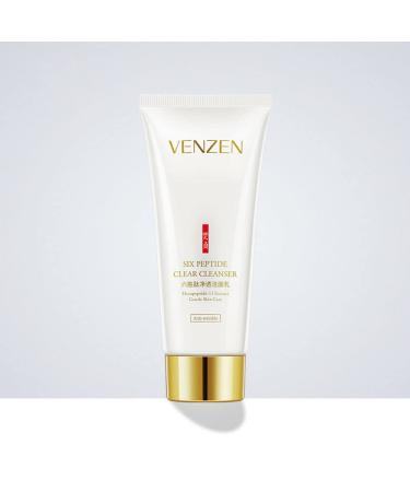 VENZEN Clear Cleanser Six Peptide Anti Aging Acne Natural Ingredients Oil Moisturizing 100g