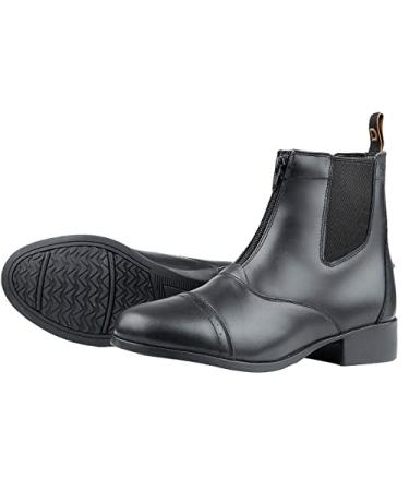 Dublin Foundation Zip Paddock Boots 5 Big Kid Black