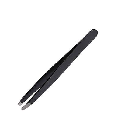 Steel clip Clip Stainless Eyebrow 3PC Multifunction Tweezer Black Eyebrow Tools & Home Improvement Facial Hair Remover One Size Black