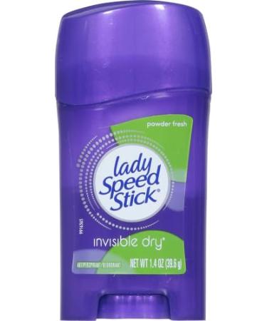 Buy Lady Speed Stick Deodorant 1.4oz Powder Fresh Invisible Dry (6 Pack) Fast International Shipping - Buy Online on SooperMarket.com