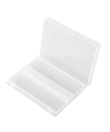 ANGGREK 14 Holes Professional Nail Art Polishing Grinding Drill Bit Holder Display Storage Box(Transparent) - Buy Online on SooperMarket.com