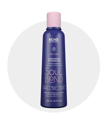 Rich e Professional Soul Blond Home Care Kit - Shampoo & Conditioner (2x250ml) - Perfect for Blonde Hair Care - International Shipping Available - Buy Online on SooperMarket.com