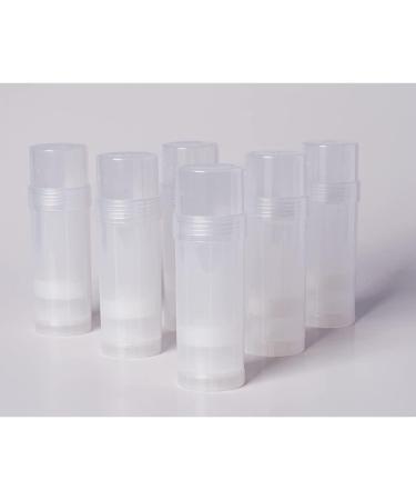Empty Deodorant Containers Round BPA Deodorant Containers Clear Containers Plastic for Travel 60ML - Buy Online on SooperMarket.com