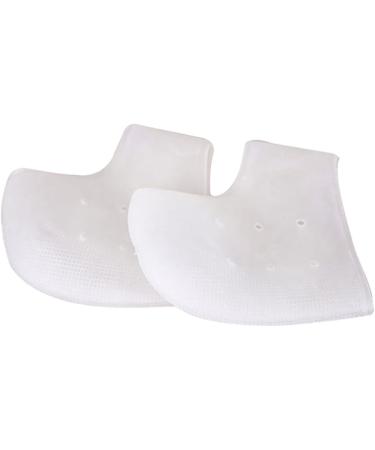 minkissy 3 Pairs Silicone Gel Breathable Socks Foot Protectors for feet Heel Support Socks Insoles for Plantar Heel Insole White Heel Sleeve Heel Support for Plantar Spa - Buy Online on SooperMarket.com