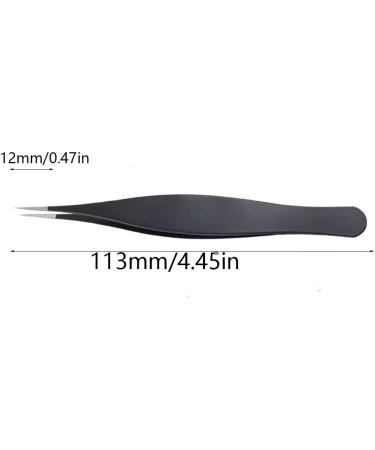 Stainless Steel Pointed Tweezers for Ingrown Hair & Eyebrow Removal - Multifunctional Tool for Facial Hair Removal - Buy Online on SooperMarket.com