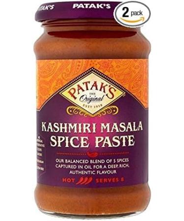 Patak's Kashmiri Masala Spice Paste | Authentic Indian Recipe | Aromatic Spices | 283g | (Pack of 2) - Buy Online on SooperMarket.com