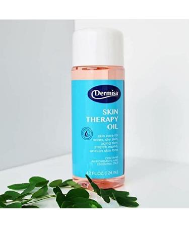 Dermisa Skin Therapy Oil - Multi-Purpose Moisturizing Oil with Vitamin E & A Chamomile Rosemary | 4.2 OZ Pack of 2 - Buy Internationally - Buy Online on SooperMarket.com