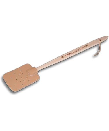 Hofmeister Large Leather Fly Clapper & Mosquito Shredder | Effective Insect Control with Wooden Handles - Shop Internationally! - Buy Online on SooperMarket.com