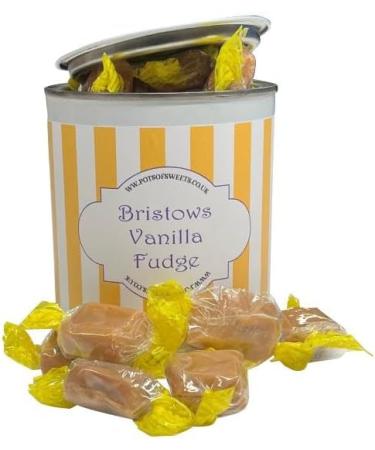 250g Paint Pot Tin of Bristow's Vanilla Fudge - Buy Online on SooperMarket.com