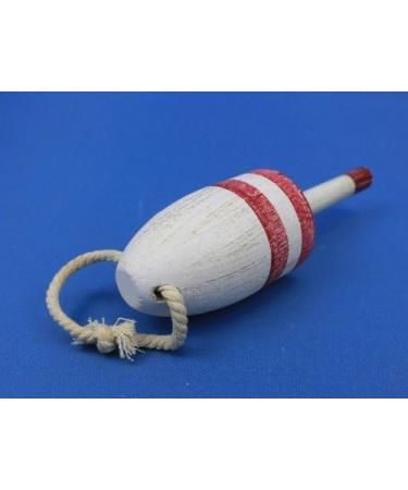Hampton Nautical Vintage Dark Red Maine Lobster Trap Buoy 7 - Buy Online on SooperMarket.com