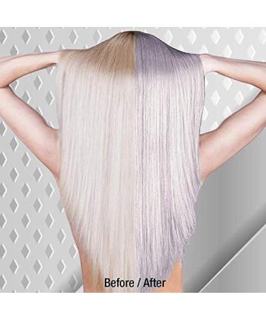 MANIC PANIC Silver Stiletto Toning Shampoo - Sulfate Free Purple Shampoo for Blondes Grey Blue & Purple Hair - Tones Brassiness (8oz - Buy Online on SooperMarket.com