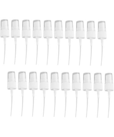 HAPINARY 20pcs Pump Head Essential Oil Sprayer Tops Mason Jar Soap Pump Bottle Pump Perfume Spray Bottle Hand Wash Dispenser Perfume Refill Pump White Lotion Travel Perfume Bottle 12.00X2.00X2.00CM White - Buy Online on SooperMarket.com