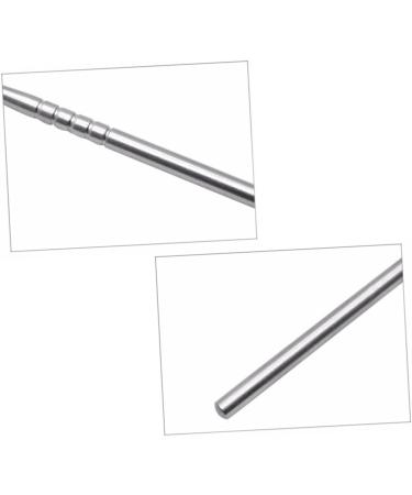 KALLORY 5pcs Ear Wax Scoop Kit - Ear Cleaner Spring Tool Ear Spoon Silver Wax Remover - Buy Online on SooperMarket.com