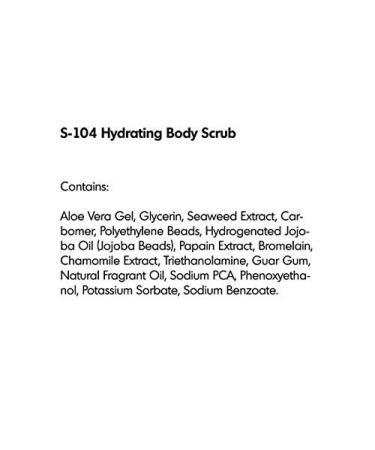 RAYA Enzyme Hydrating Body Scrub 8 oz - Cucumber Scent | Gentle Exfoliating Body Scrub with Seaweed & Jojoba Beads - Buy Online on SooperMarket.com