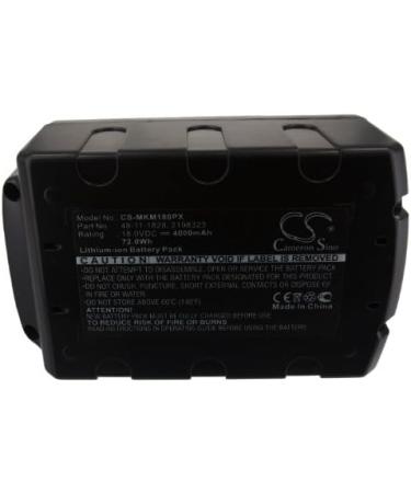 JRINK Replacement Battery for Milwaukee C18B M18 M18B2 M18B5 M18XC Compatible with 2620 2625 2626 Series | International Shipping - Buy Online on SooperMarket.com