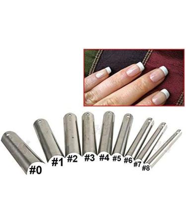 French Smile Line Pink & White Nail Art Cutter Template - Pack of 1 - Buy Online on SooperMarket.com