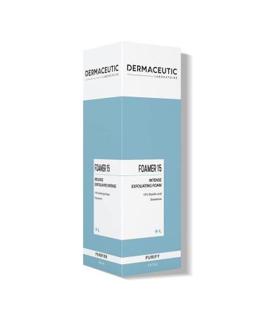 Dermaceutic Foamer 15 - Gentle Brightening Facial Cleanser | Peeling Foam for Clear Light Complexion | 100 ml - Buy Internationally - Buy Online on SooperMarket.com