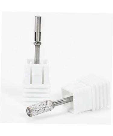 FOMIYES Tools Nail Grinding Heads Professional Drill Bits Manicure Drill Bits Cuticle Drill Bits for Nails Safety Bits for Nail Drill Nail Bit Portable Polishing Head Stainless Steel - Buy Online on SooperMarket.com