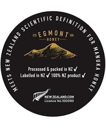 Egmont Honey Manuka Honey 850+ MGO Original from New Zealand | 100% Pure & Certified (250 gr) - Buy Online on SooperMarket.com
