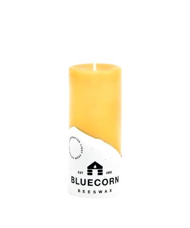 Bluecorn Beeswax 100% Pure Beeswax Pillar Candle: 2"x 4.5" 2"x4.5"