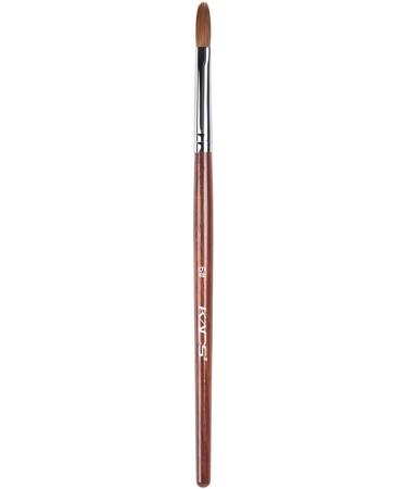 Alexnailart Kolinsky Sable Acrylic Nail Brush with Red Wooden Handle - Size 6 - Buy Online on SooperMarket.com