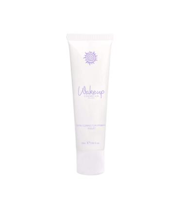Wakeup Cosmetics - Skin Corrector Primer Violet tightly facial primer with natural and bright appearance for refreshing a matt complexion 25 ml violet 25 g (1 Pack)