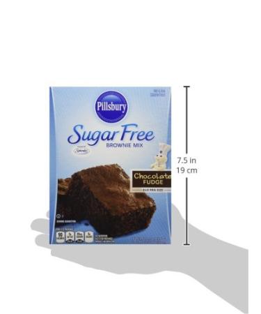 Pillsbury Sugar Free Chocolate Fudge Brownie Mix - 12.35 Oz (Pack of 2) - Buy Online on SooperMarket.com