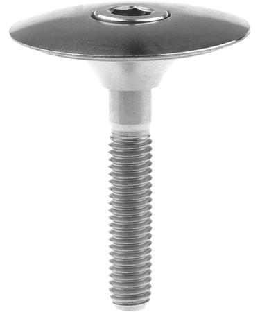 Wanyifa Titanium Headset Stem Top Cap 1-1/8 with M6 x 35mm Bolt - Buy Online on SooperMarket.com