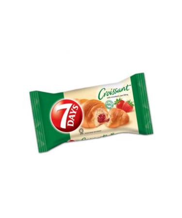 7 Days Croissant with Strawberry Jam Filling 60gr x 30 pack