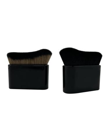 2PCS Body Tanning Brush Siren Makeup Brush  Large Kabuki Foundation Body Makeup Brush for Fake Tan Face Body & Leg Makeup