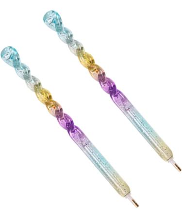 minkissy 6 Pcs Dotting Tools Rhinestone Picker Pencil Pen Pencil Clay Carving Tools Point Drill Pen Nail Wax Picker Pencil Pen Tool Embossing Tool Rhinestones Pencil Bling Drilling Dot Pen - Buy Online on SooperMarket.com