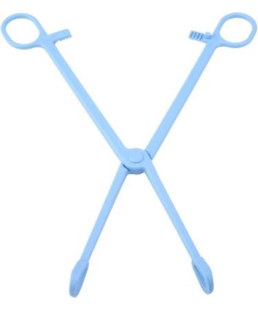 Reptile Feeding Clip Blue Plastic Durable Useful Pet Clip for Snake Lizard Reptile Animal Food 7.48in - Buy Online on SooperMarket.com