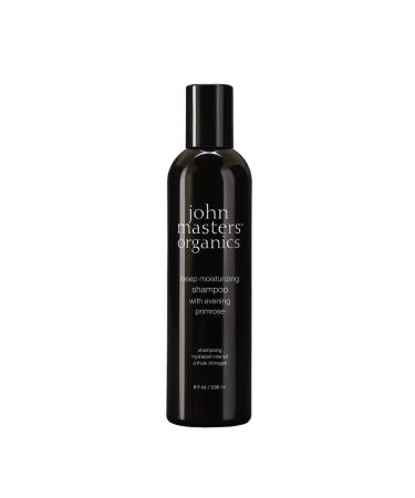 John Masters Organics - Shampoo for Dry Hair with Evening Primrose Good for Thinning & Color Treated Hair - Moisturizer Infused with Essential Oils Proteins & Amino Acids - Sulfate Free - 8 oz
