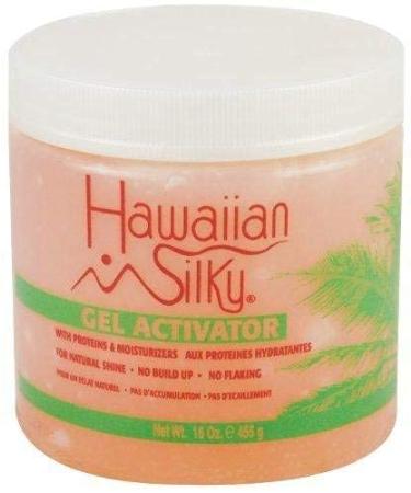 Hawaiian Silky Hawaiian silky gel activator 16 ounce  Pink  16 Ounce