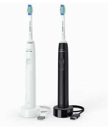 Philips Sonicare HX3665/04 Series 2300 Rechargeable Electric Toothbrush | Dynamic Cleaning Action | Quadpacer & SmarTimer | Black and White - Buy Online on SooperMarket.com
