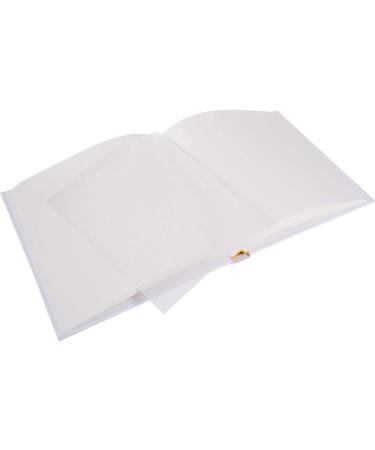 Goldbuch Baby Album Hurray - Child-Friendly Design with Silver Embossing 58 Blank Pages Illustrated Pages & Linen Cover - Blue Photo Album 30x31 cm - Buy Online on SooperMarket.com