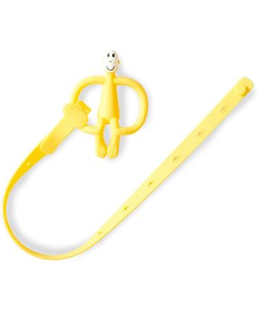 Matchstick Monkey Antimicrobial Silicone Holder Strap - 55cm Yellow - Buy Online on SooperMarket.com