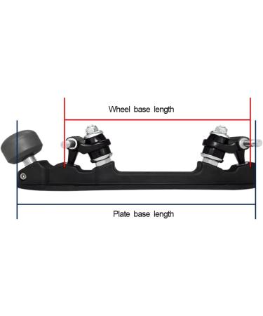 Bont Prodigy Roller Skating Plate - 20 Degree Action - Size 6.5 - Pair for Derby, Quad, Recreational, Dance - Buy Online on SooperMarket.com