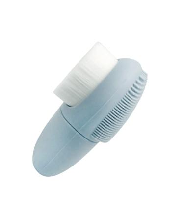 1pc Electric Cleaning Handheld Mat Scrubber Cleaning Brush Electric Manual Cleansing Brush Pore Cleaning Brush Facial Cleaning Brush Cleansing Dual Brush Detergent Face