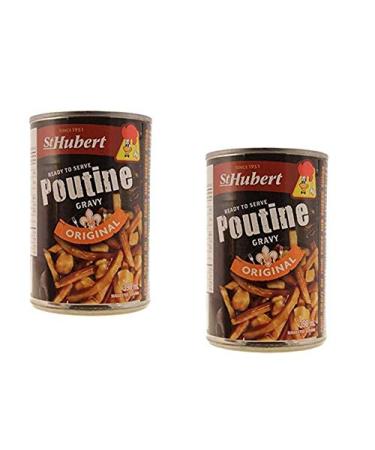 St Hubert Poutine Gravy Ready to Serve Cans from Canada - (2 Cans)